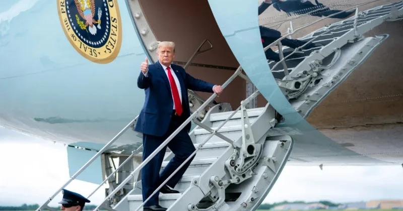 ABŞ də hava limanına Donald Trampın adı verildi