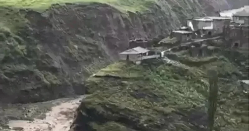 Dağıstanda sellər səbəbindən bənd qismən dağıldı 13 evin sakini təxliyə edildi
