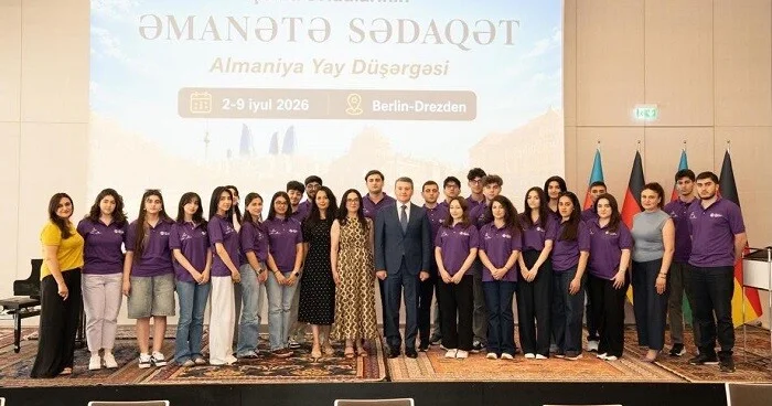 Almaniyada şəhid övladlarının Yay Düşərgəsi...
