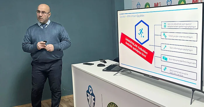 Bölgə klubu üçün danışılmış oyunlarla bağlı seminar