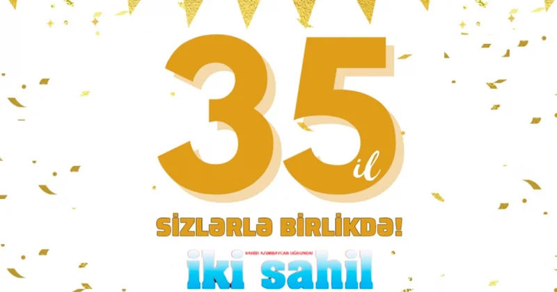 “İki sahil” qəzeti 35 yaşını qeyd edir