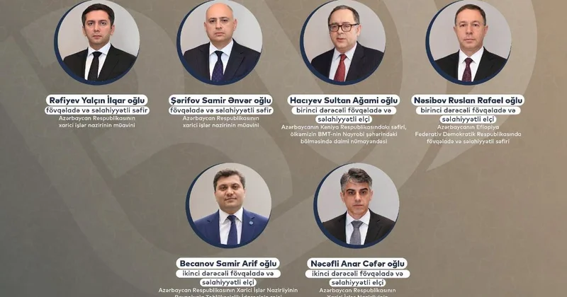 Rütbə verilən bütün səfirlər bu universitetin məzunlarıdır SİYAHI