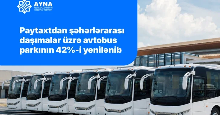 AYNA: На междугородние маршруты выведены 145 современных автобусов