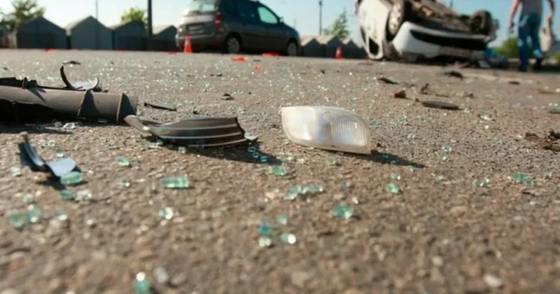 В Гобустане грузовик въехал в Mitsubishi ВИДЕО / ФОТО
