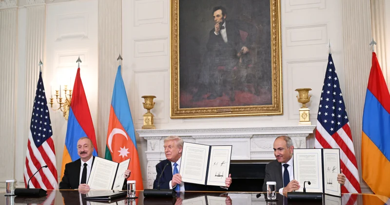 Azərbaycan Prezidentinin və Ermənistanın Baş nazirinin Vaşinqton şəhərində keçirilmiş görüşünə dair Birgə Bəyannamə imzalanıb