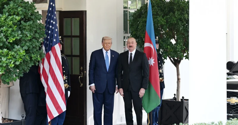 Белый Дом поделился публикацией о встрече Трампа с Ильхамом Алиевым ВИДЕО