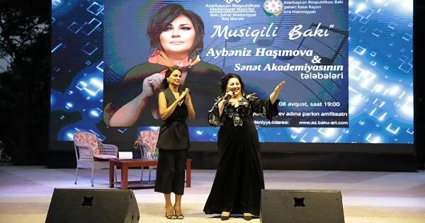 Aybəniz Haşımova və tələbələrin konserti... Video