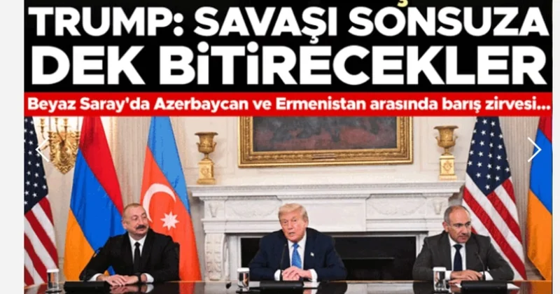 Türkiyə mediası: Vaşinqtondakı görüş bölgədə sülhə və əməkdaşlığa doğru tarixi addımdır