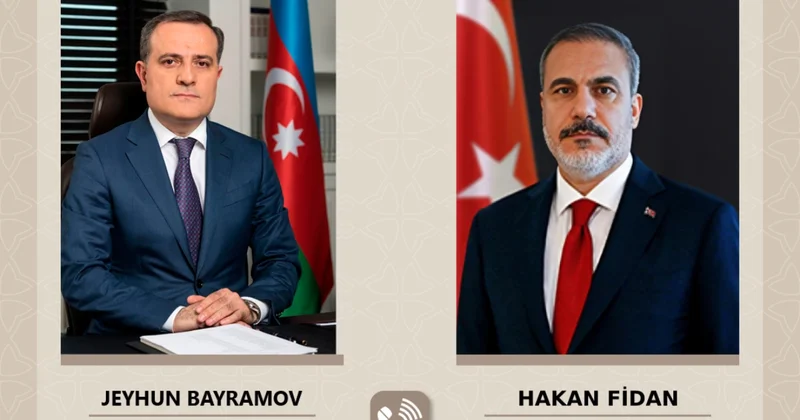 Ceyhun Bayramovla Hakan Fidan arasında telefon danışığı olub
