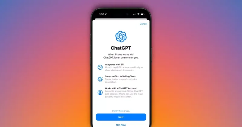 Apple и OpenAI интегрируют GPT 5 в iPhone