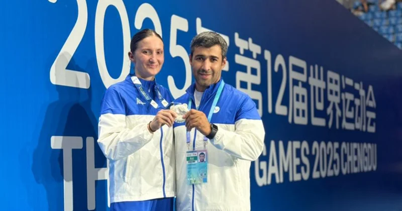 Azərbaycan karateçisi Dünya Oyunlarında gümüş medal qazanıb