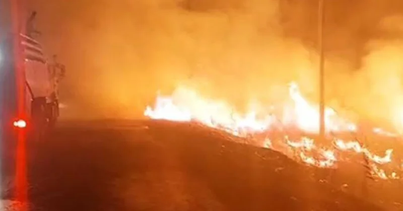 Пожары в Ходжавендском и Агдамском районах видео