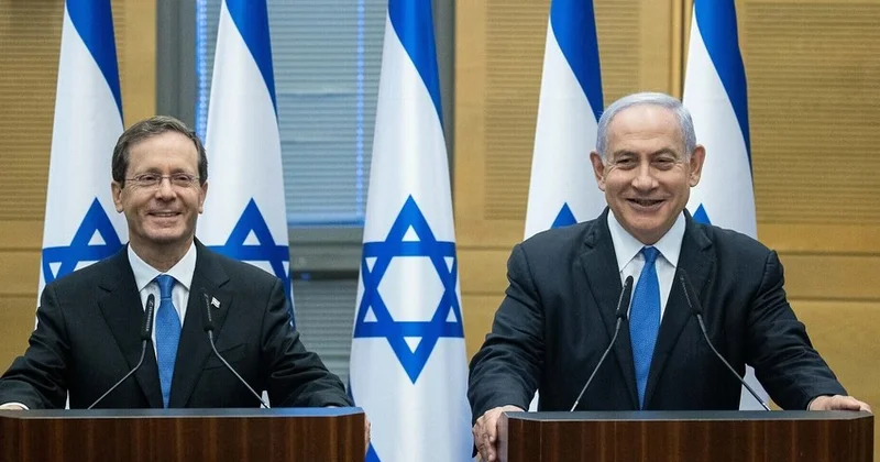 Hamınız barışıq və ortaq rifahın yeni dövründən zövq alın” İsrail prezidenti və Netanyahu Əliyevlə Paşinyana mesaj verdi