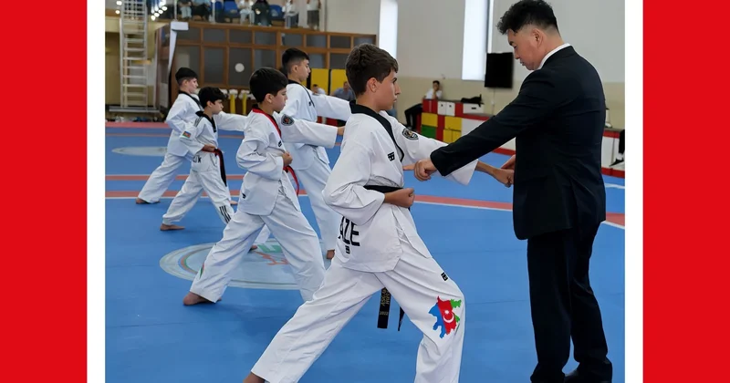 Taekvondoçularımızdan dan imtahanı FOTO