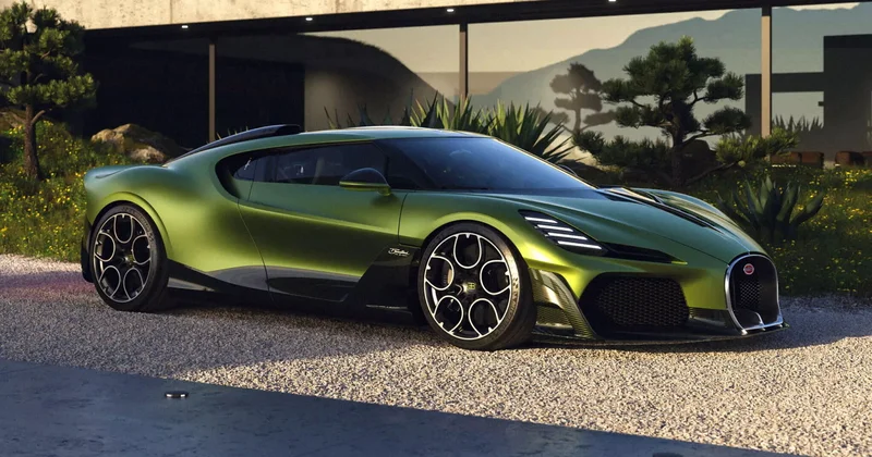 Bugatti atlarla bağlı unikal bir şey yaratdı..?