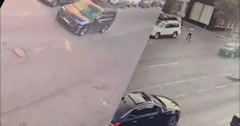 Yol polisindən qaçan sürücü həbs edildi: Qaydaları belə pozdu ANBAAN VİDEO