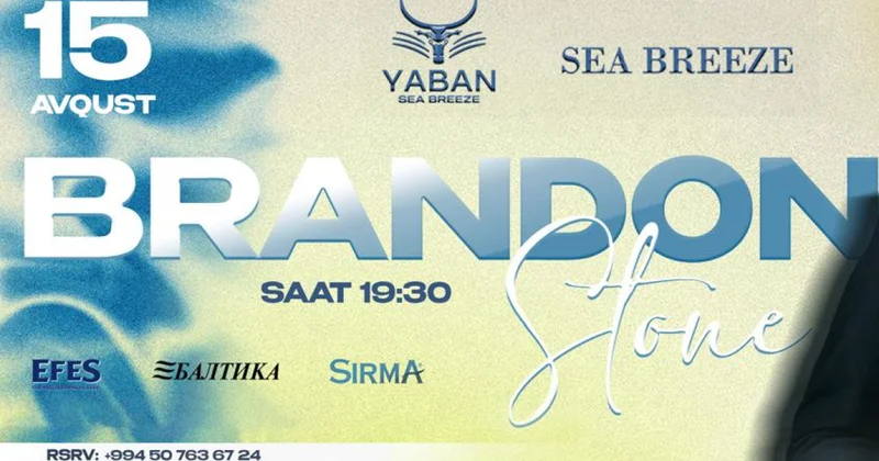 Brandon Stone под звездным небом Yaban Sea Breeze: вечер, который останется в сердце видео