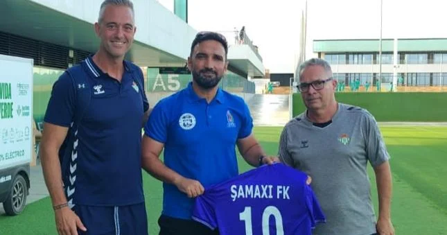 Ayxan Abbasovun köməkçisi Betis in düşərgəsində Şəkillər