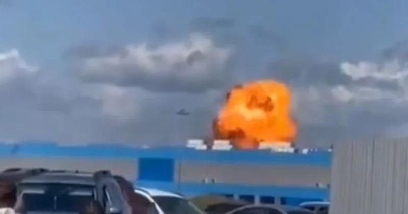 Украинцы ударили по складу шахедов в Татарстане видео