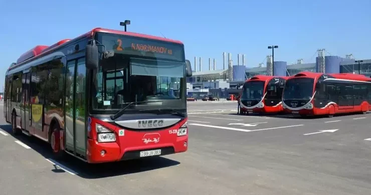 Bakıda 11 marşrutun dayanacaqlarda saxlaması müvəqqəti dayandırılacaq