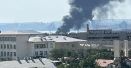 В Баку загорелась топливная цистерна ФОТО ВИДЕО ОБНОВЛЕНО