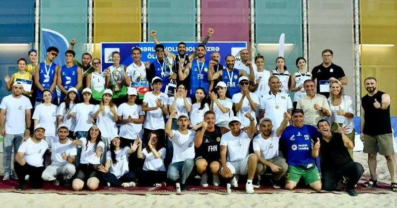 Çimərlik voleybolunda Azərbaycan çempionları bəlli oldu