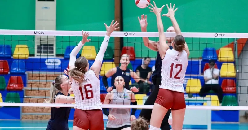 Voleybol millimiz Avropa çempionatı öncəsi Latviyanı iki dəfə məğlub etdi