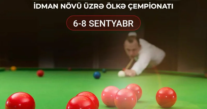 Snuker idman növündə Respublika Çempionatının qalibləri müəyyənləşib FOTO