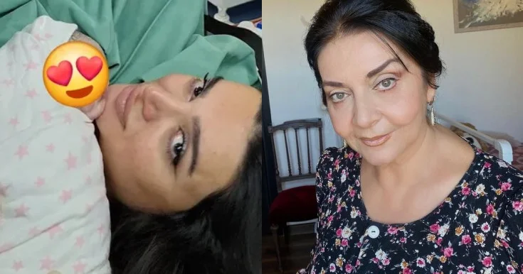 Həmidə Ömərova nənə oldu Fotolar