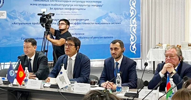 Qırğızıstanda pensiya sistemləri ilə bağlı keçirilən beynəlxalq konfransda Azərbaycanda bu sahədə həyata keçirilən islahatlara dair təqdimat olub