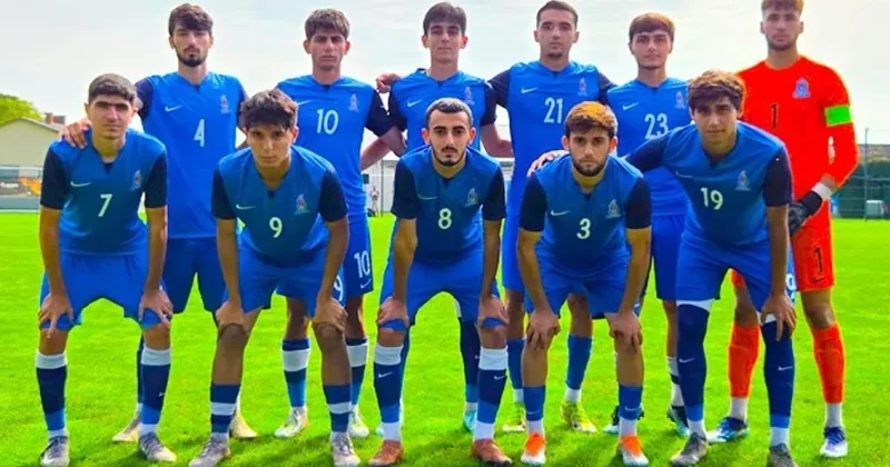 Разгромное поражение сборной Азербайджана U 19