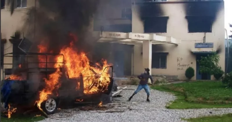 Протестующие в Непале напали на здание медиахолдинга Kantipur