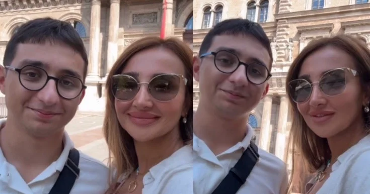Oğlunun təhsili üçün Budapeştə getdi