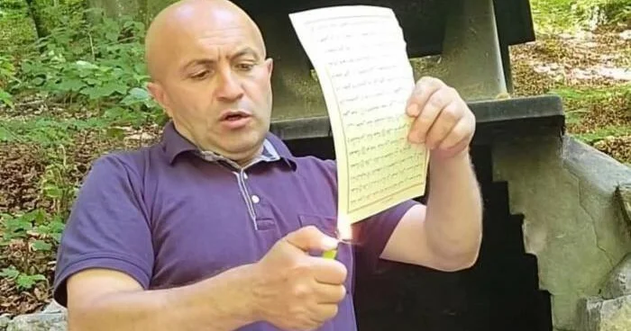 Quranı yandıran Elxan bu videonu yayıb, intihar etdi