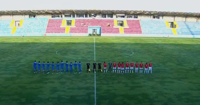 Bakıda Avropa çempionatının oyunu Tribunalar boş, meydança bərbad