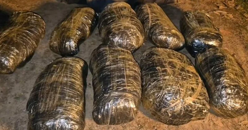 Polis 21,9 kq narkotik aşkarladı