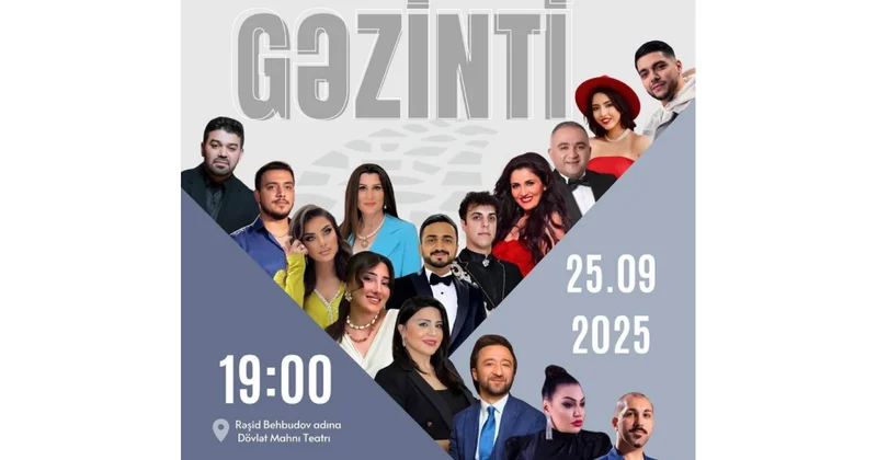 Dövlət Mahnı Teatrı musiqi dolu “Gəzinti” bir axşam bəxş edəcək