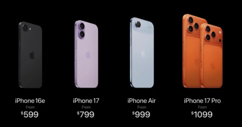 Apple şirkəti iPhone 16 modellərinin qiymətlni açıqladı