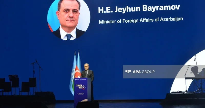 Ceyhun Bayramov: Azərbaycan COP31 in təşkilində Türkiyəyə dəstəyini davam etdirəcək