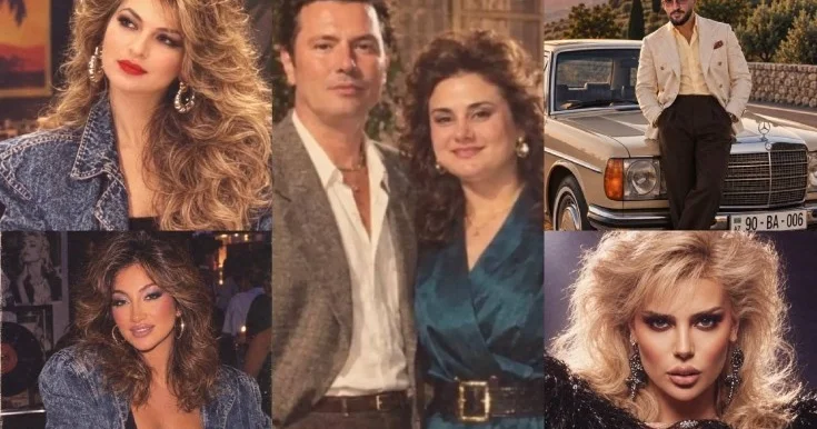 İnstaqramda 80 lər ab havası