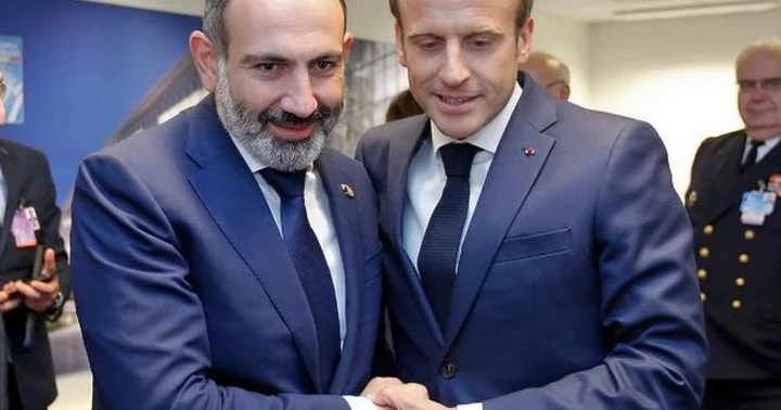 Paşinyanla Makronun görüşü başlayıb