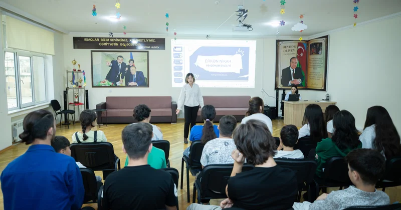 Erkən nikah mövzusunda maarifləndirici tədbir keçirildi