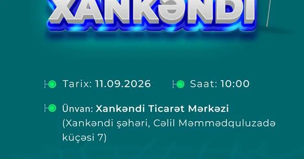 Xankəndidə növbəti əmək yarmarkası olacaq, 200 ə yaxın vakansiya təqdim ediləcək