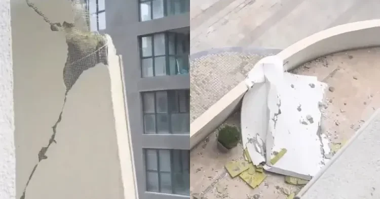 Bakıda binaların fasadı niyə qopur? Səbəb küləkdir, yoxsa keyfiyyətsiz material?