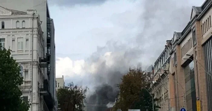 Rusiya Kiyevdə PUA anbarını vurdu