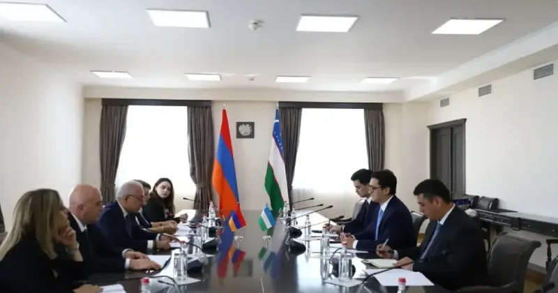 Özbəkistan və Ermənistan arasında siyasi məsləhətləşmələr keçirilib