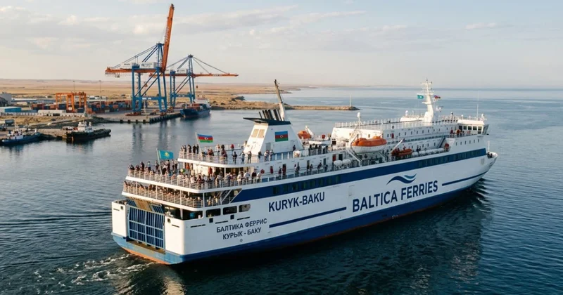 Kurık və Bakı limanları arasında sərnişin daşıma bərpa olunur FOTO