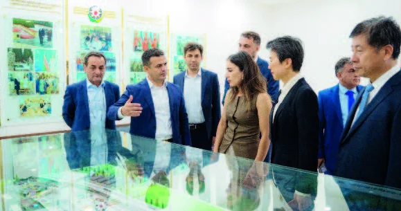 Çin nəqliyyatçıları Abşeron Logistika Mərkəzində