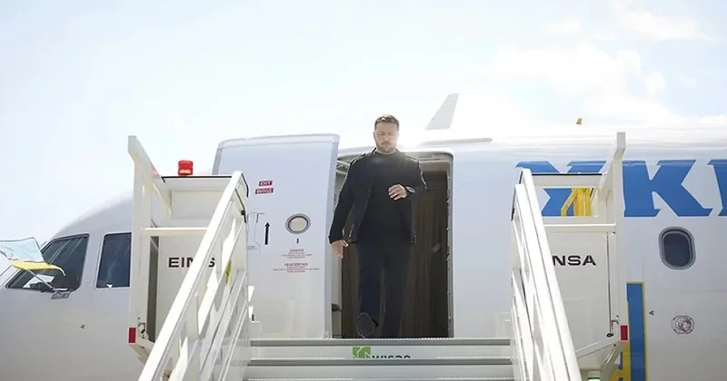 ŞOK: Zelenskinin təyyarəsi...