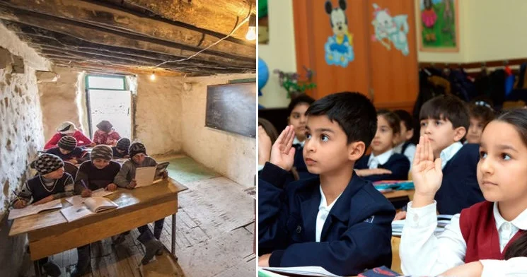 Bakı qabaqda, bölgələr geridə, təhsil rəqəmlərinin arxasındakı SİRR